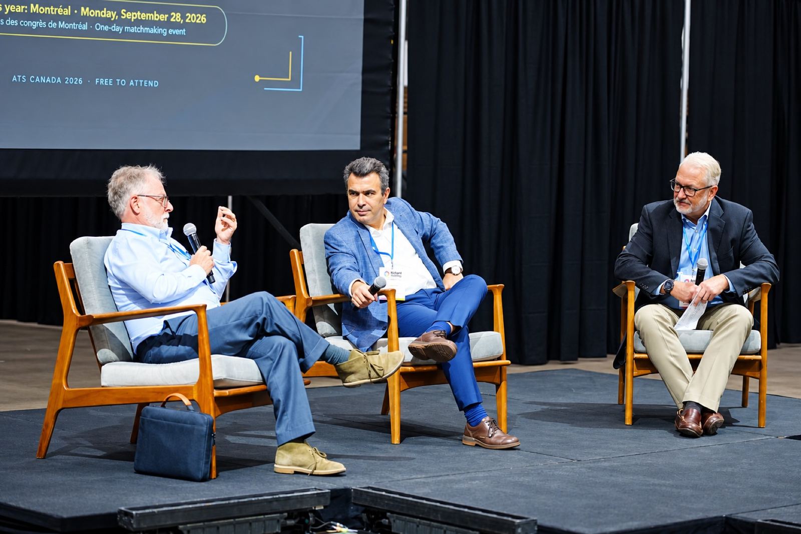 Expert panel on the ATS Toronto seminar stage